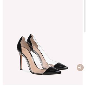 Gianvito Rossi plexi pumps